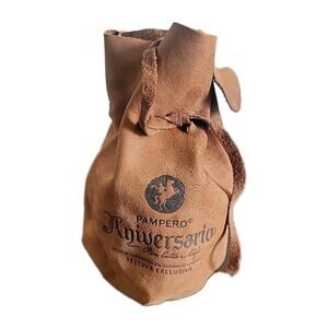 Venezuela Liquor Leather Pouch Aniversario Pampero Ron Añejo Perfect Condition